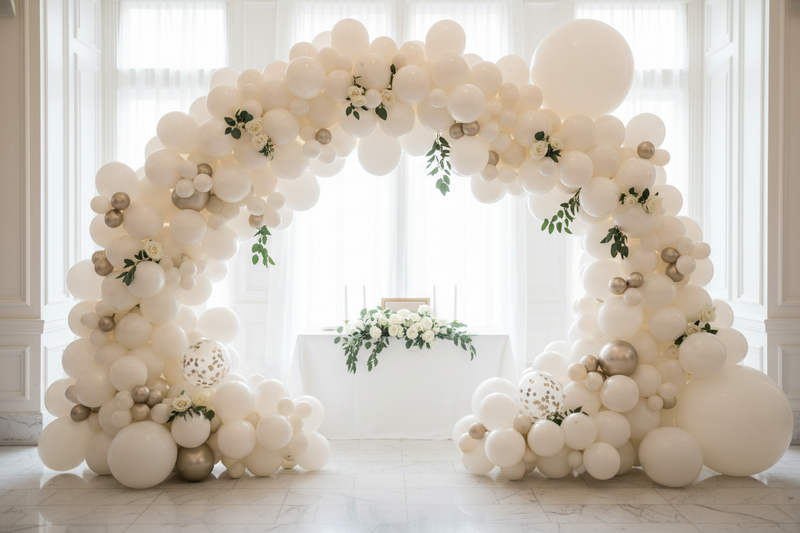 Wedding party decorations