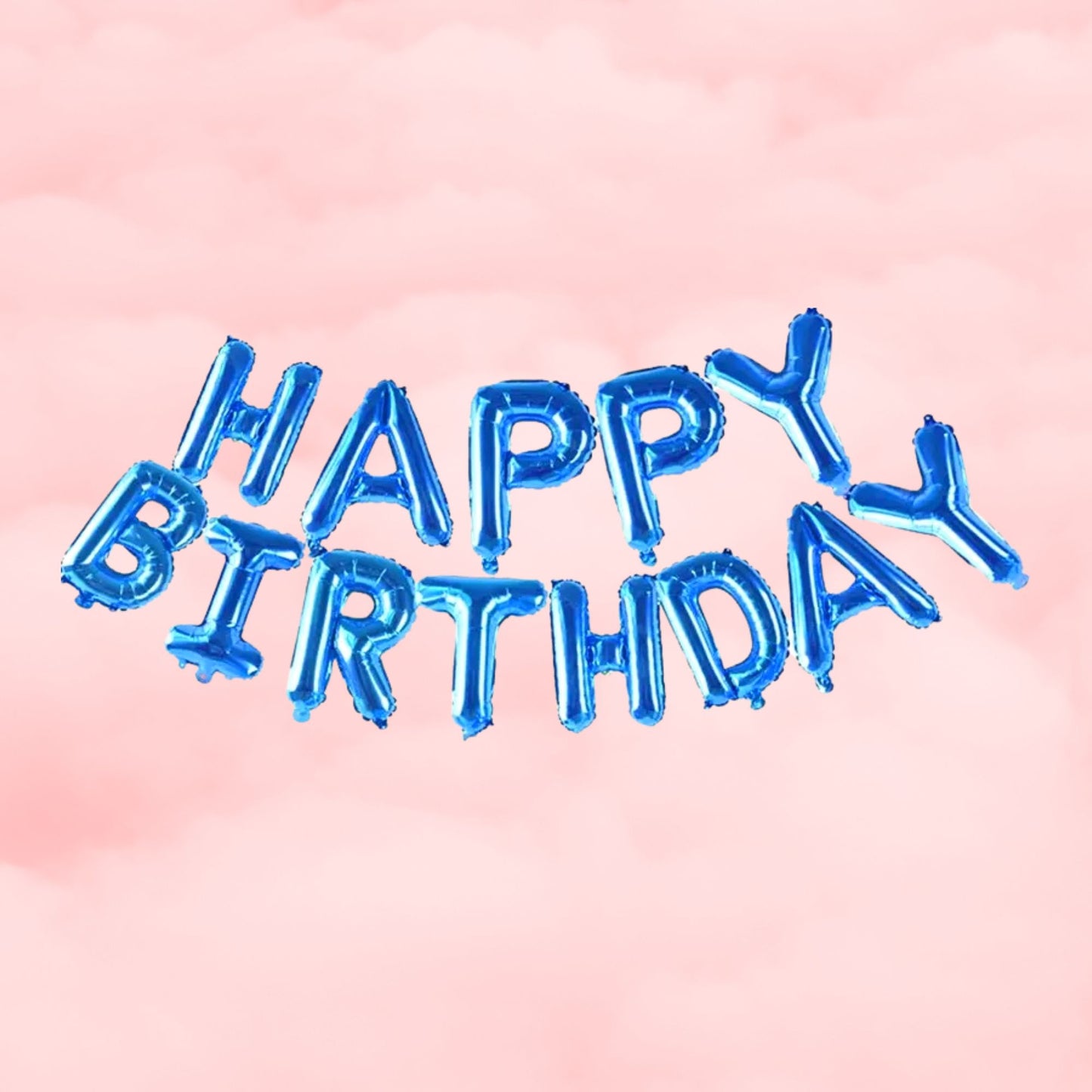Happy Birthday Foil Balloon Letter Set - 13 pcs - Birthday Party Wall Banner Decorations 16''