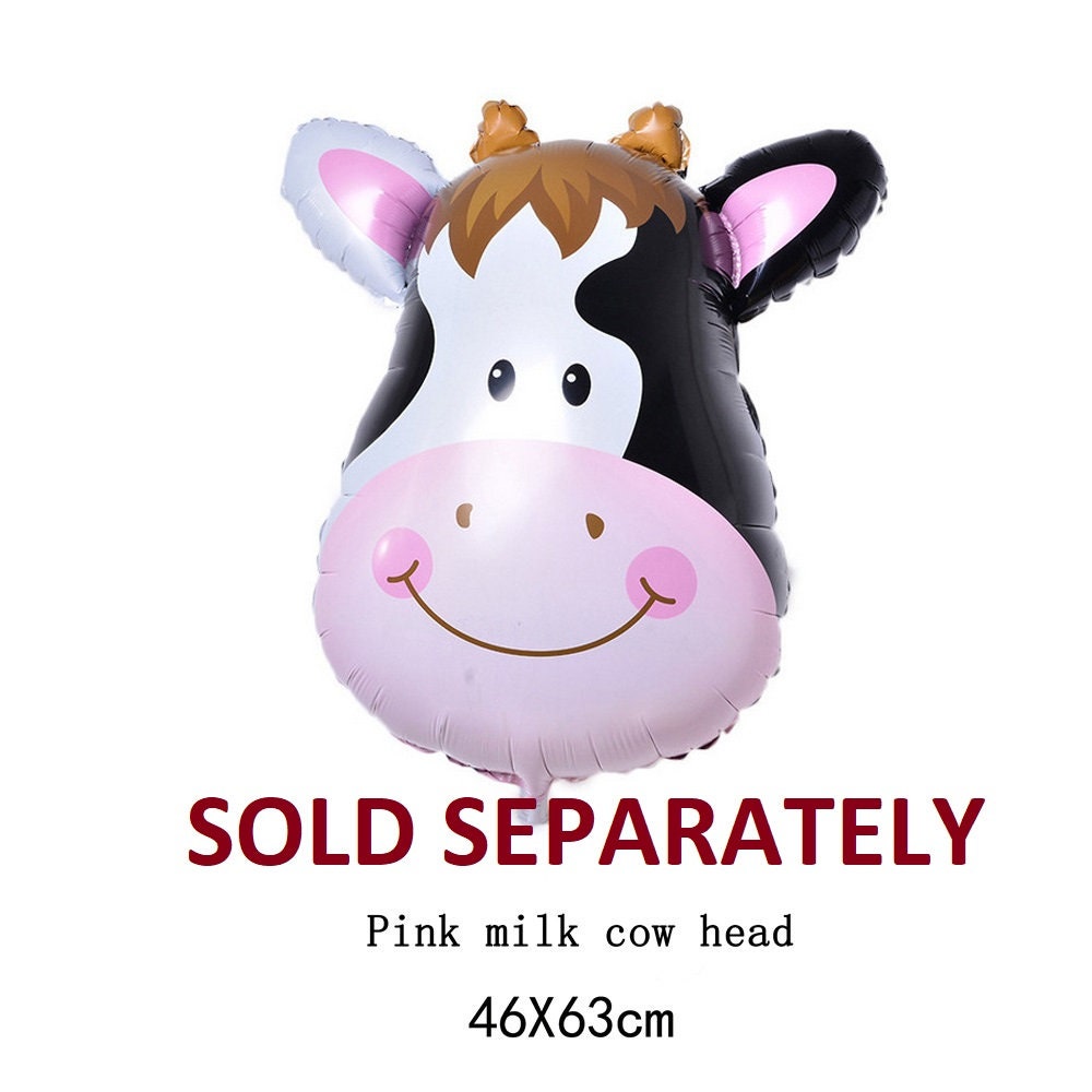 Cowboy Country Farm Balloon Garland - I'm Two Cow - Holy Cow I'm OneMoo - Old McDonald Theme Party - Baby Shower - First Birthday - Western