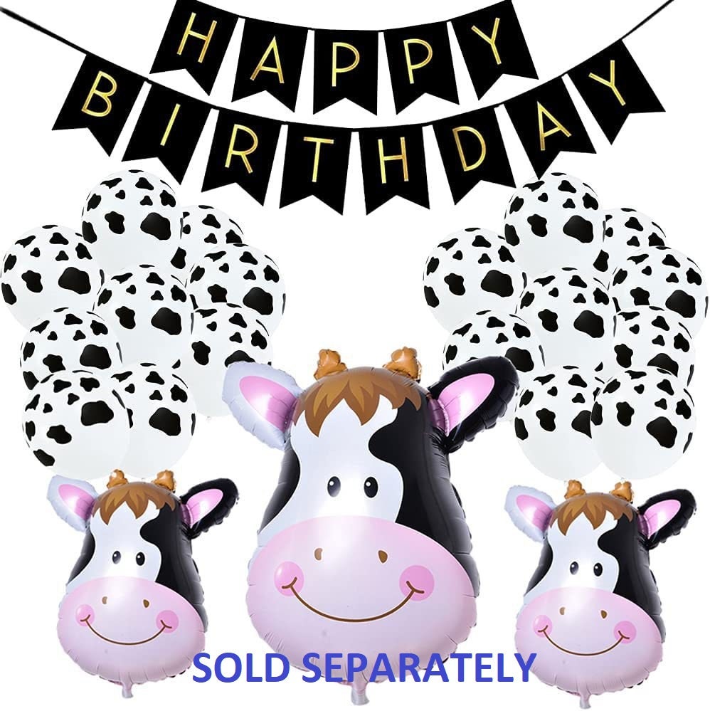 Cowboy Country Farm Balloon Garland - I'm Two Cow - Holy Cow I'm OneMoo - Old McDonald Theme Party - Baby Shower - First Birthday - Western