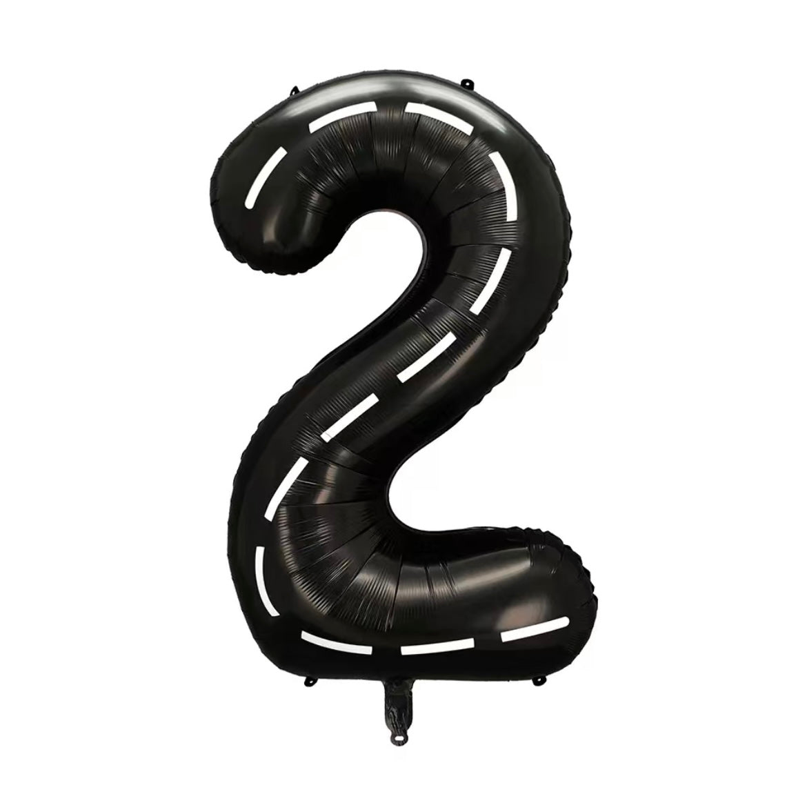 Car Racing Birthday Theme Number Balloons Set of 5 pcs - 40'' Jumbo Balloons - Helium Supported - Best Seller