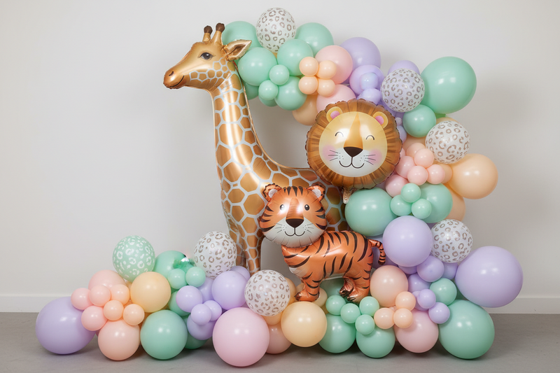 Animals party decorations