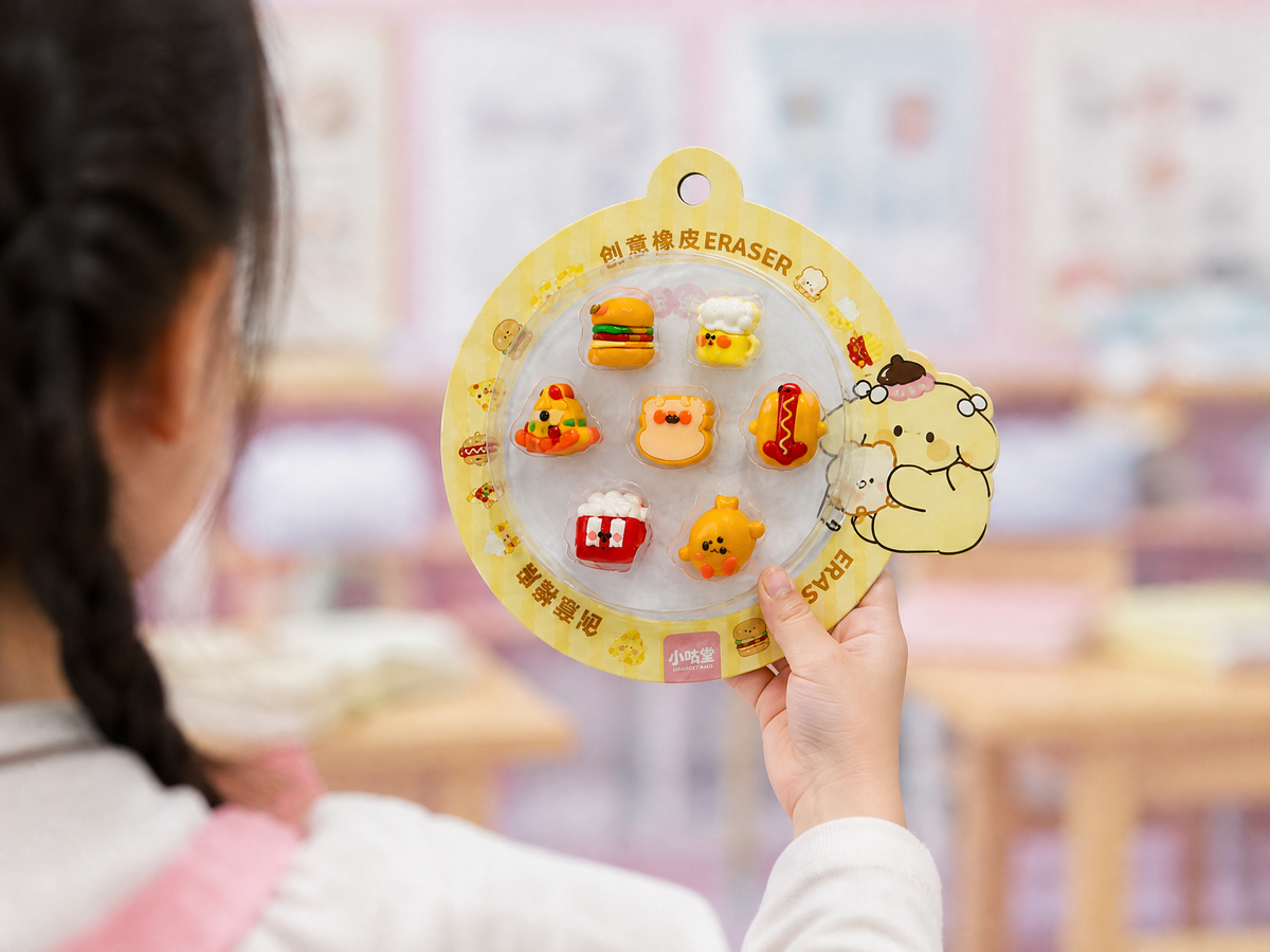 Kawaii Food Erasers | Cute School Erasers