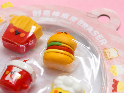 Kawaii Food Erasers | Cute School Erasers