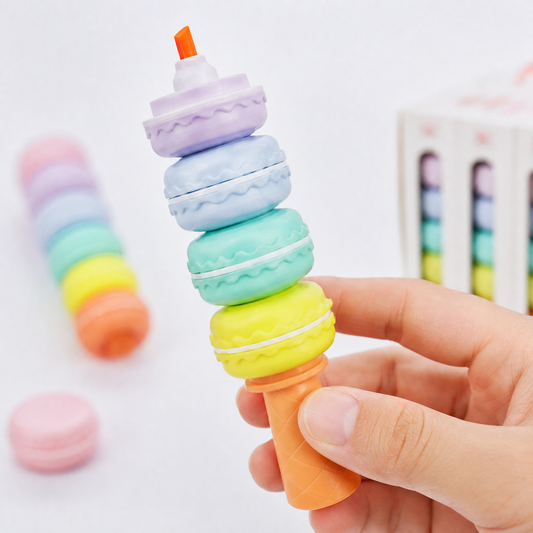 Kawaii Food Highlighter Pens | Study Supplies