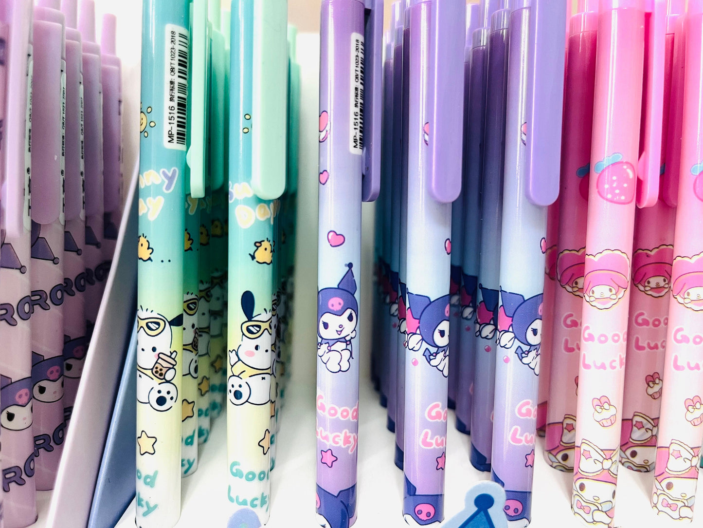 Sanrio Mechanical Pencil - Kuromi, Cinnamoroll, Hello Kitty, My Melody, Pompompurin - 0.5mm Pencil - Kawaii Gift for Sanrio Fans