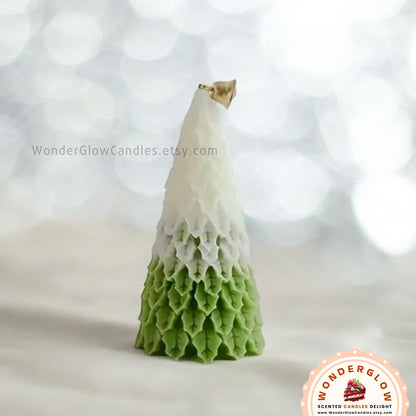 Christmas tree scented candle - photo 11 showing colors and styles