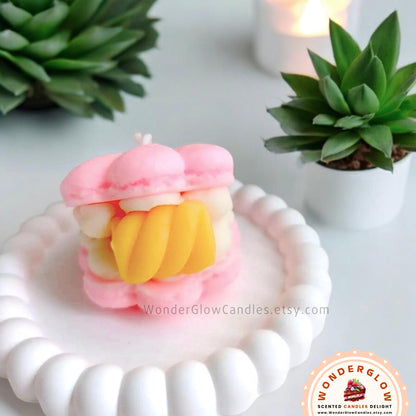 Macaron scented candle - photo 15 showing colors and styles
