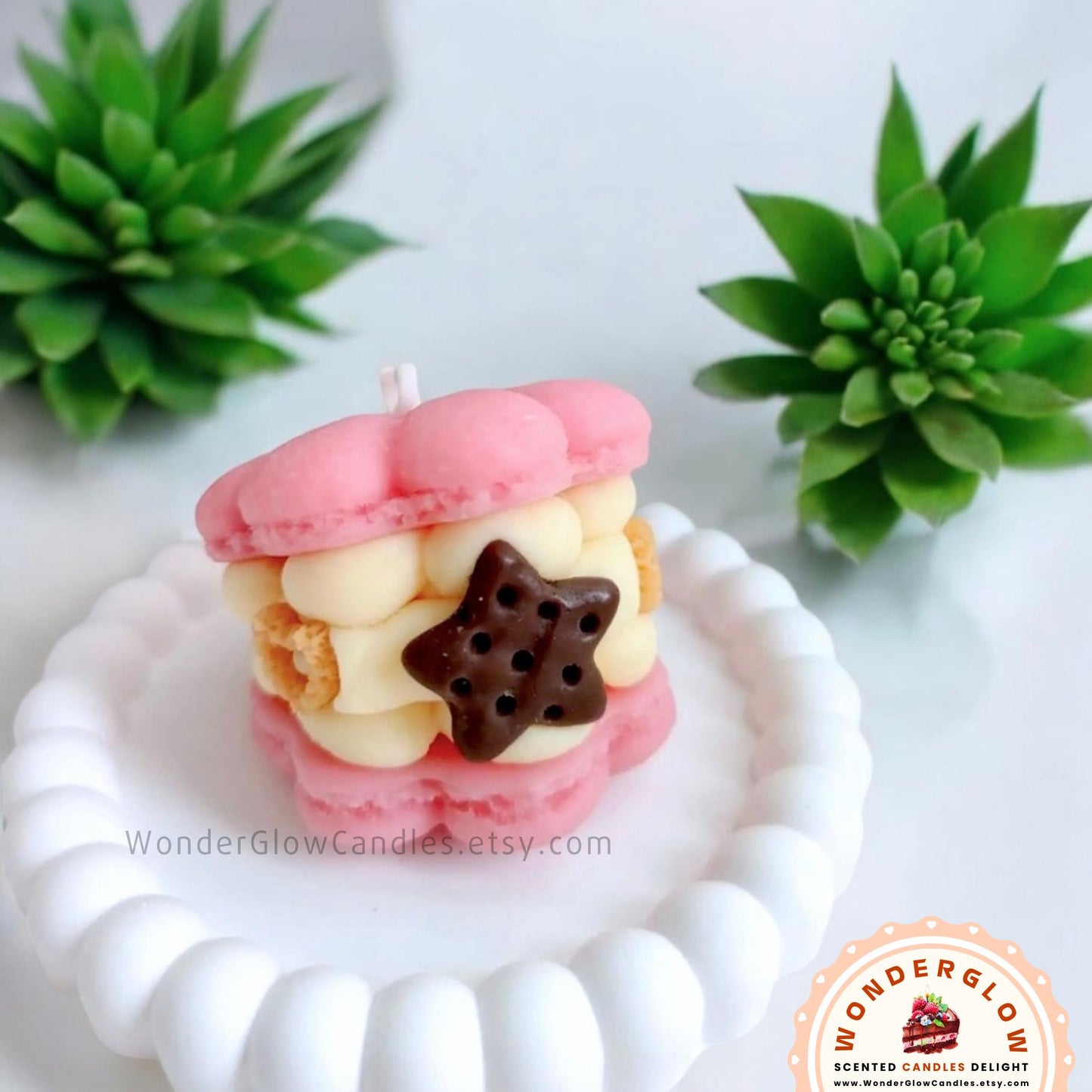 Macaron scented candle - photo 23 showing colors and styles