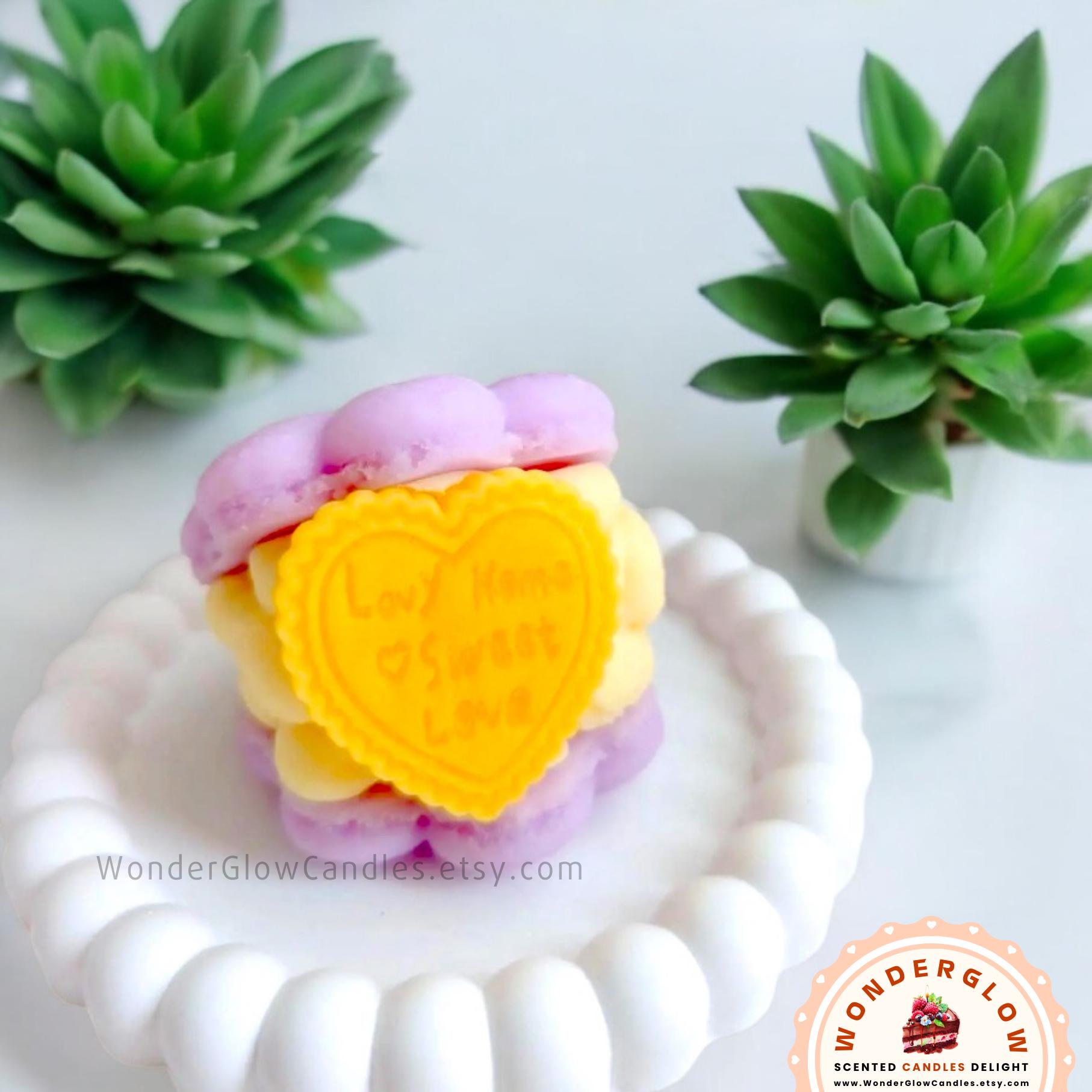 Macaron scented candle - photo 11 showing colors and styles