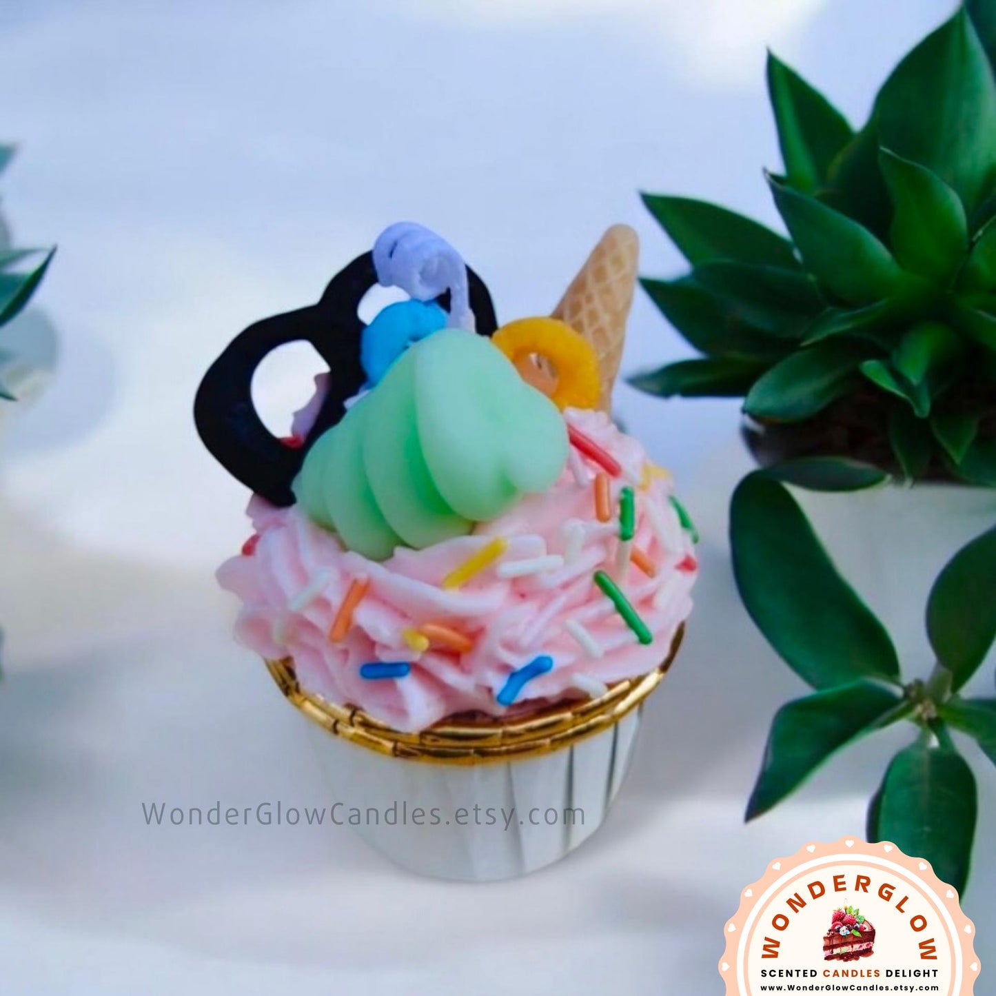 Dessert scented candle - photo 58 showing colors and styles