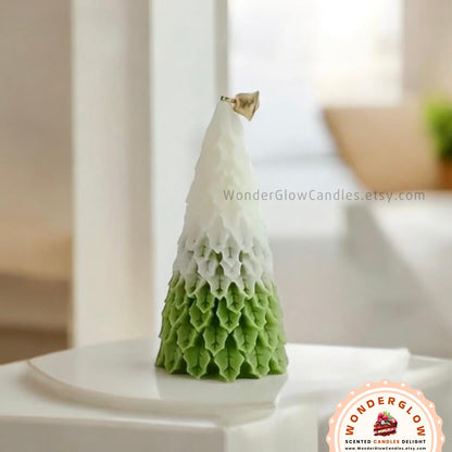 Christmas tree scented candle - photo 14 showing colors and styles