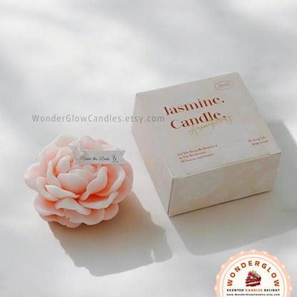 Flower scented candle - photo 6 showing colors and styles