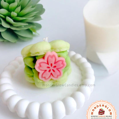 Macaron scented candle - photo 5 showing colors and styles