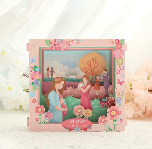 Mother Day Pop Up Greeting Card | 3D Cards | Greeting Card | Thank You Cards | Valentines Day Card | Birthday Card | Anniversary Card