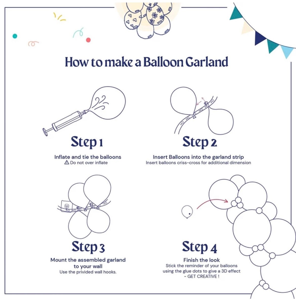 How To Make A Balloon Garland