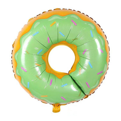 Sweet Donut Ice-cream Balloons Set - 6 pcs - JUMBO 28''- Pink Donut, Ice cream Balloon - Sweet One Birthday - Party Balloon Deco