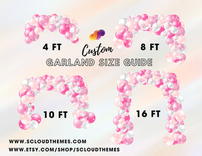 Boho Balloon - Mauve, Neutral, Brown, Ivory, White Balloons Set, Boho Neutral Garland Kit For Wedding, Birthdays, Baby Showers Decoration