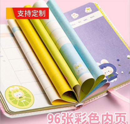 3D Squishy Unicorn Decompression Notebook | 6''x8'' 200 pages | Cute Cartoon Notebook | Kid School Notebook | Birthday Gift | Animal Journal
